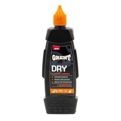 Цепная велосмазка для сухой погоды с тефлоном Dry Lube, 60 мл, GRENT PTFE, 40388 Grent  фото, kupilegko.ru